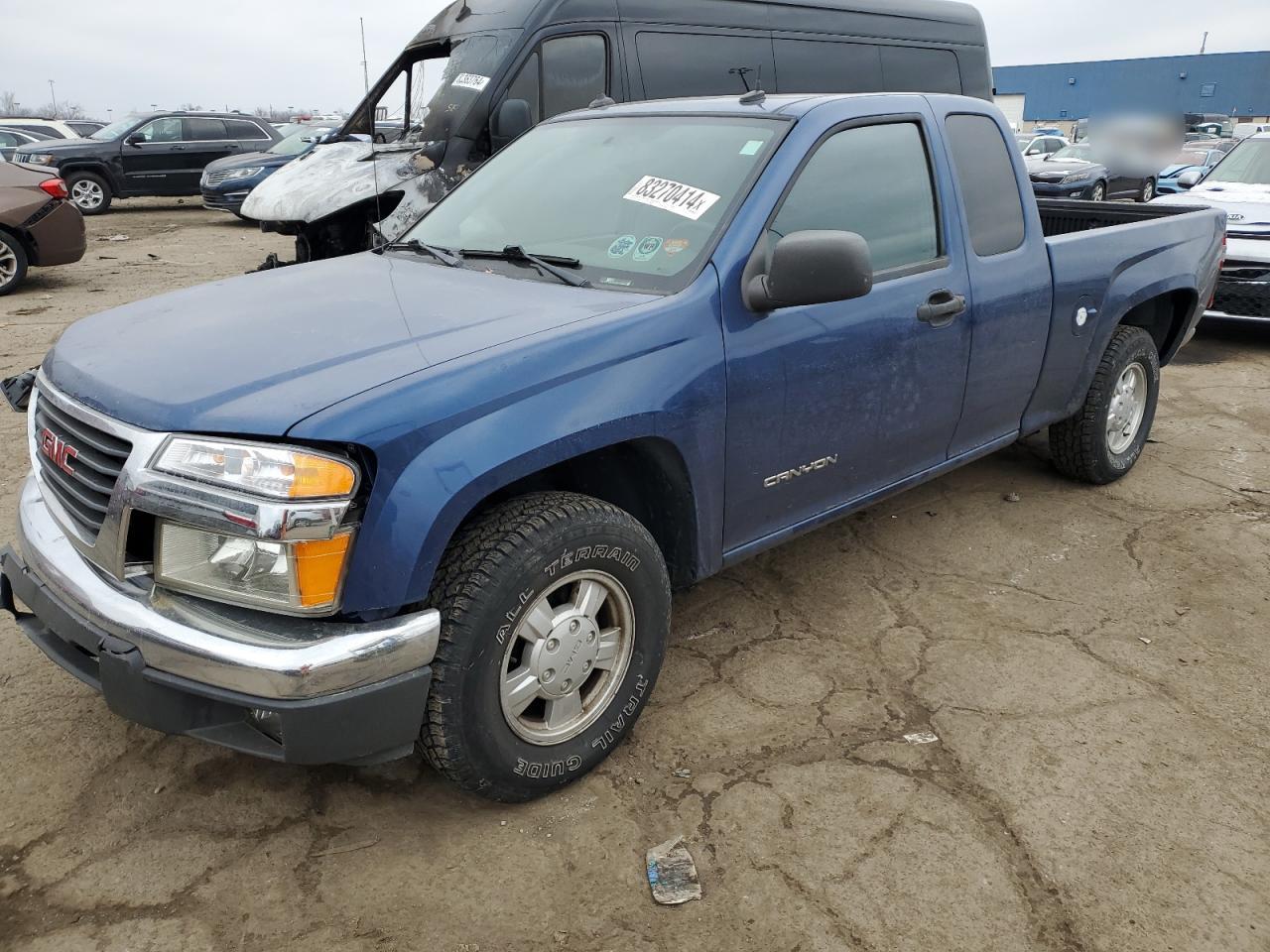 2005 GMC Canyon VIN: 1GTCS196758179070 Lot: 83270414