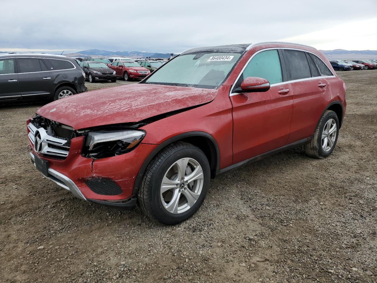 2018 Mercedes-Benz Glc 300 4Matic VIN: WDC0G4KB9JF400407 Lot: 86400434