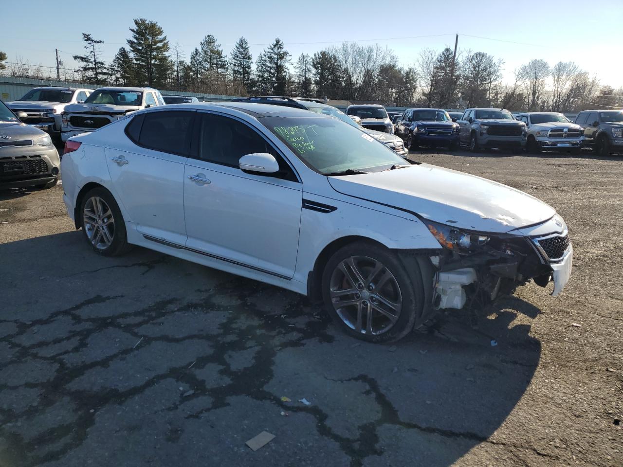 2013 Kia Optima Sx VIN: 5XXGR4A68DG162851 Lot: 86257034