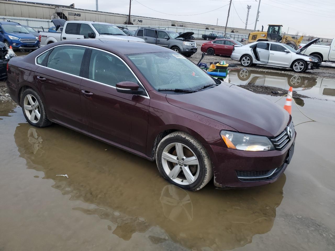 2013 Volkswagen Passat Se VIN: 1VWBP7A33DC008441 Lot: 85893624