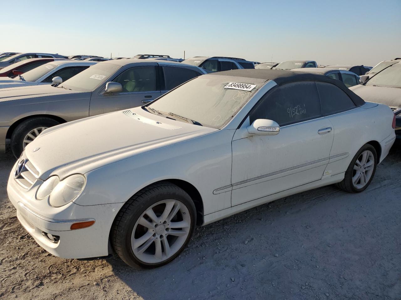 WDBTK56F17F220687 2007 Mercedes-Benz Clk 350