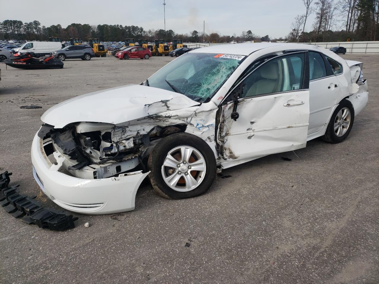 2013 Chevrolet Impala Ls VIN: 2G1WF5E37D1206265 Lot: 84743724