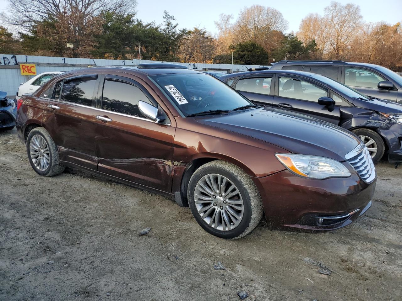 2012 Chrysler 200 Limited VIN: 1C3CCBCB6CN236841 Lot: 85780734