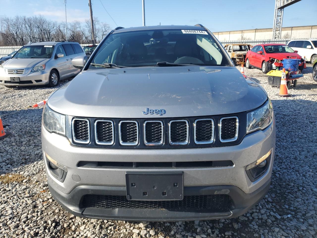 2018 Jeep Compass Latitude VIN: 3C4NJDBB1JT131242 Lot: 86808744