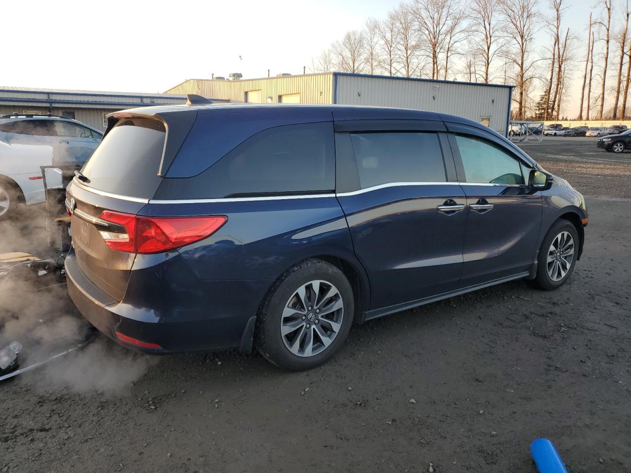 2022 Honda Odyssey Exl VIN: 5FNRL6H73NB009707 Lot: 84300864