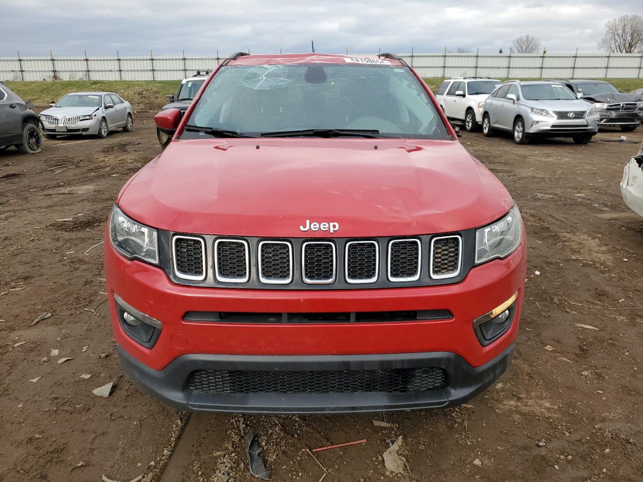 2018 Jeep Compass Latitude VIN: 3C4NJDBB4JT484431 Lot: 84158654