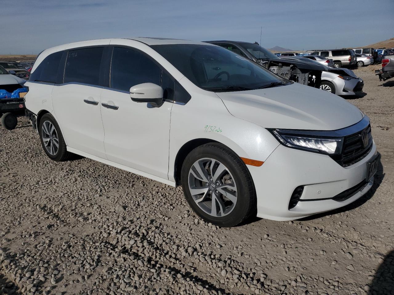 2022 Honda Odyssey Touring VIN: 5FNRL6H81NB049129 Lot: 85544314