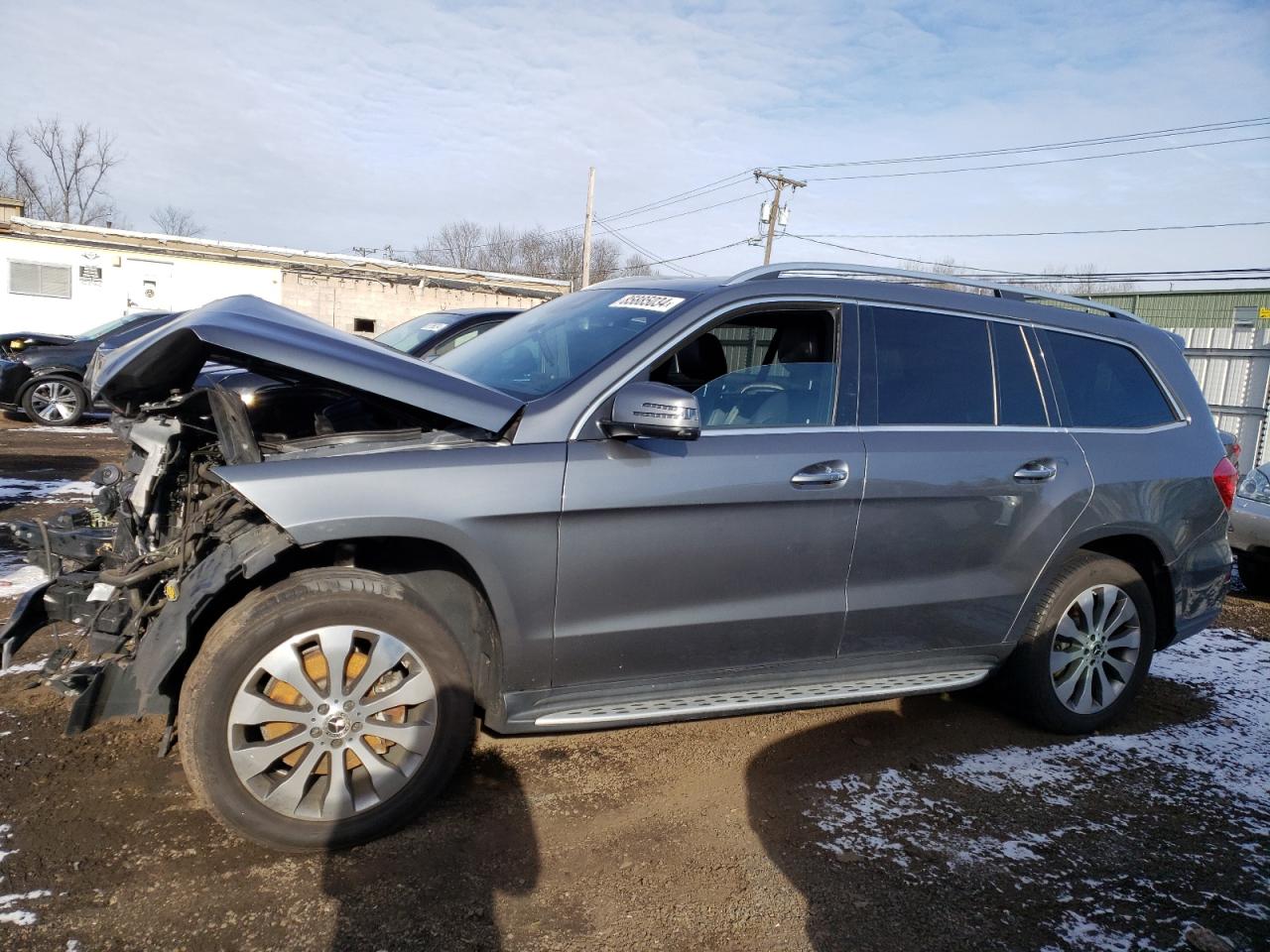 2018 Mercedes-Benz Gls 450 4Matic VIN: 4JGDF6EE8JB175332 Lot: 85885034