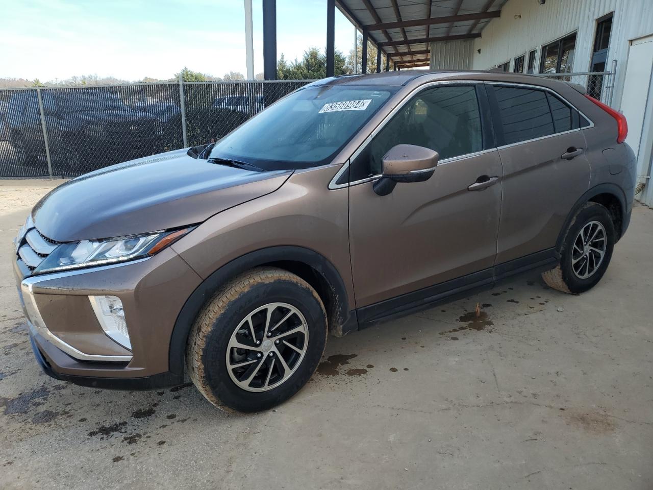 2020 Mitsubishi Eclipse Cross Es VIN: JA4AS3AA7LZ043087 Lot: 83560984