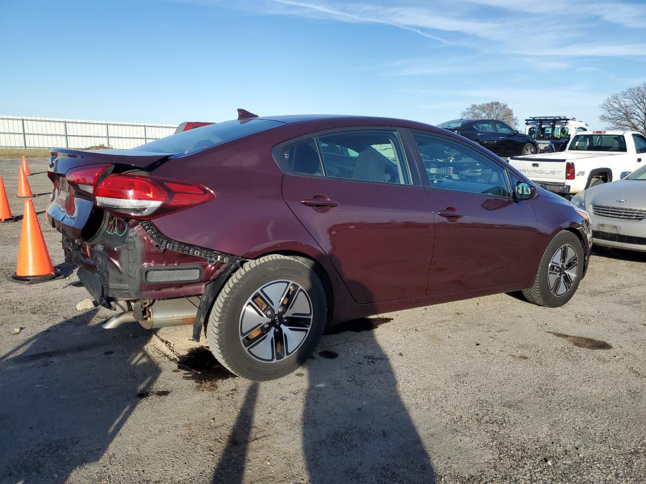 2018 Kia Forte Lx VIN: 3KPFK4A73JE267956 Lot: 82040804