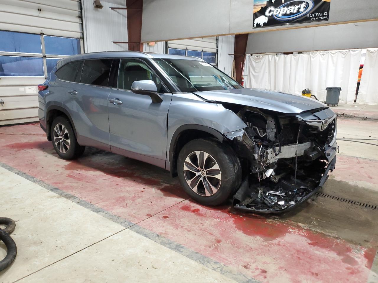 2021 Toyota Highlander Xle VIN: 5TDGZRBH9MS064584 Lot: 86844134