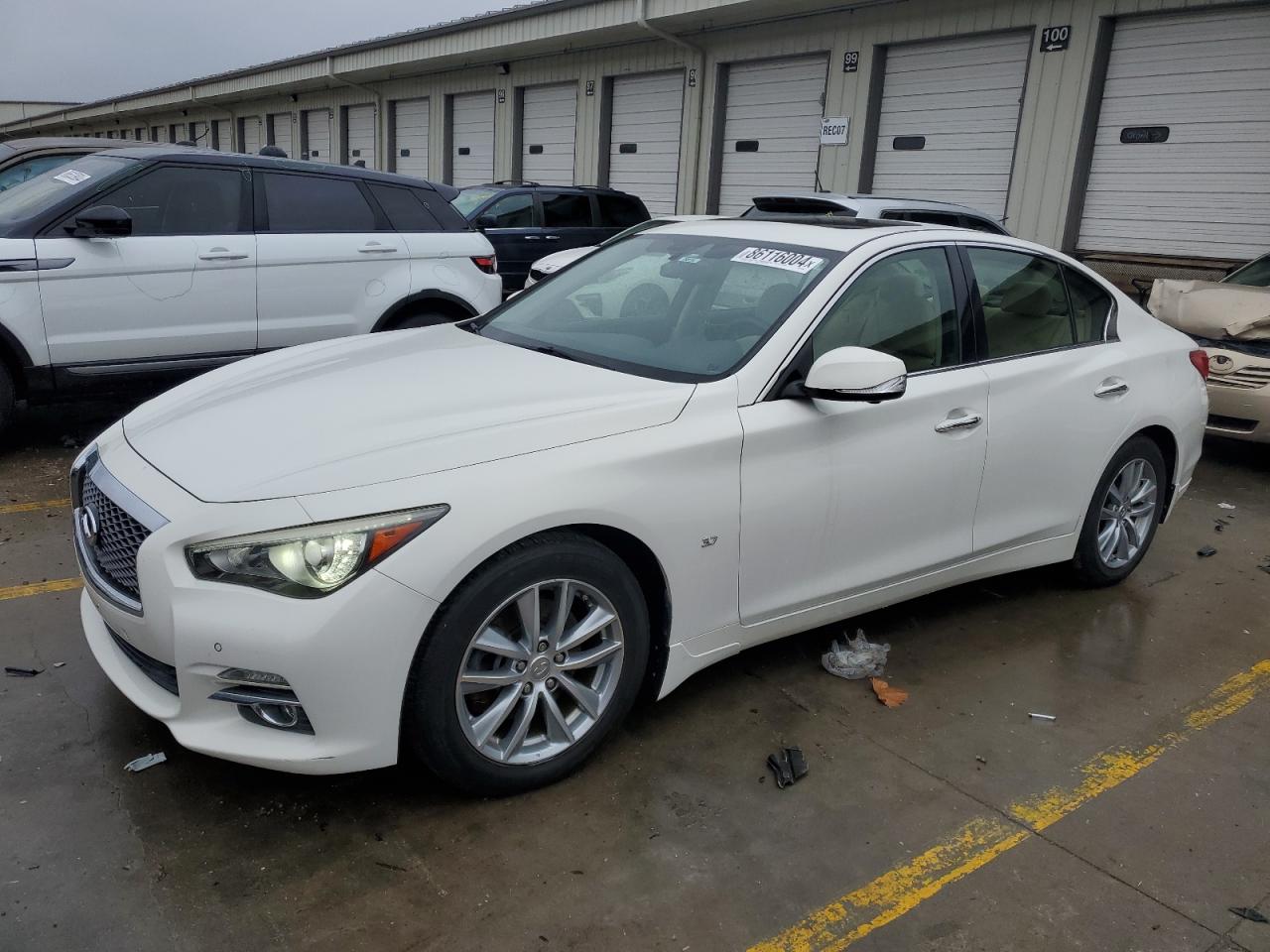 2014 Infiniti Q50 Base VIN: JN1BV7AR7EM695726 Lot: 86116004