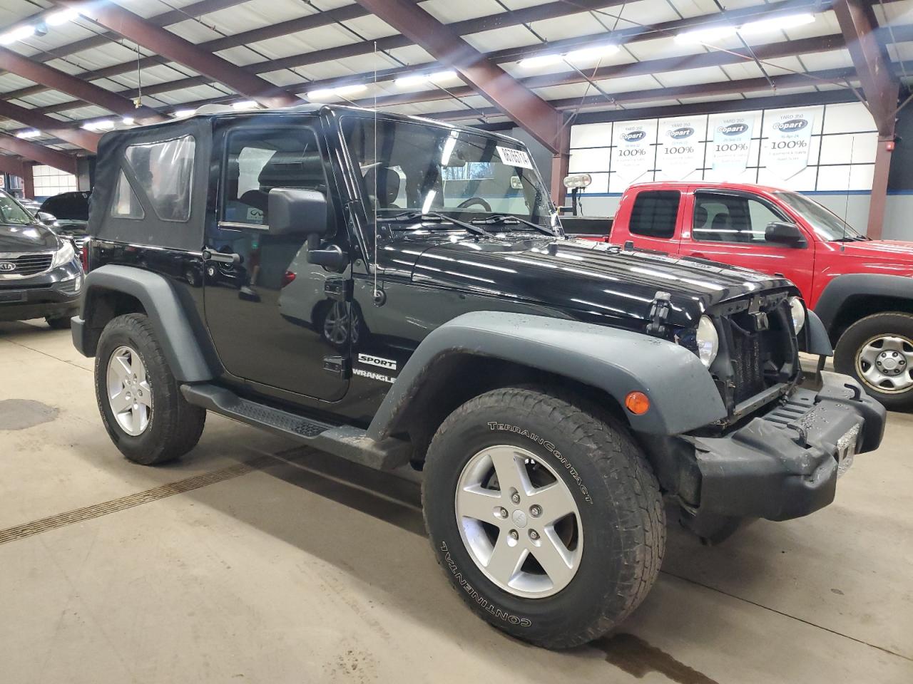 2013 Jeep Wrangler Sport VIN: 1C4AJWAG0DL592830 Lot: 86765714