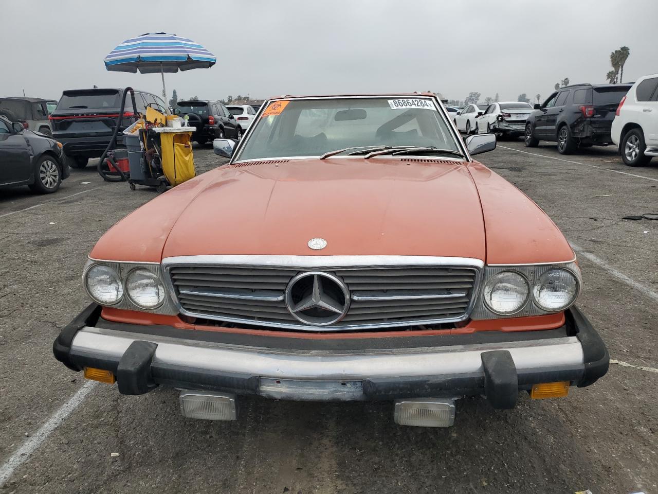 1976 Mercedes-Benz 450Sl Conv VIN: 10704412029847 Lot: 86864284