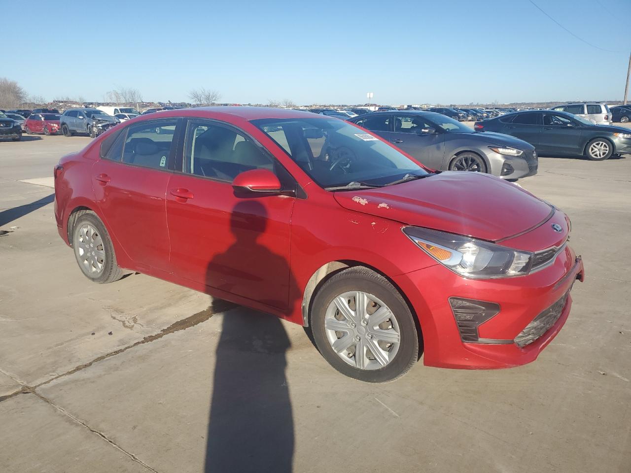 2021 Kia Rio Lx VIN: 3KPA24ADXME391503 Lot: 86585604