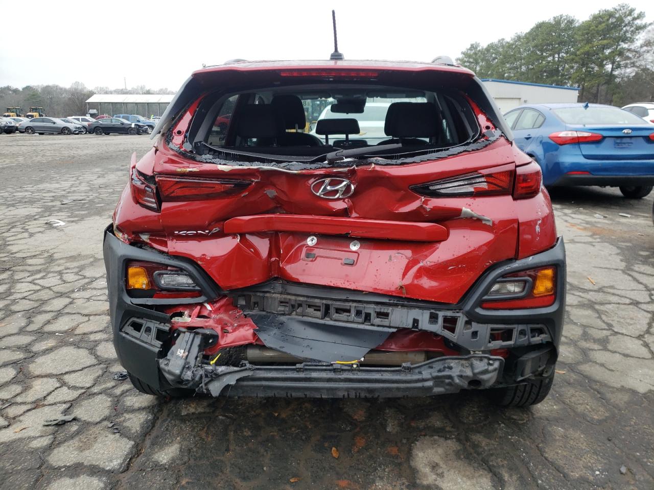 2020 Hyundai Kona Sel VIN: KM8K22AA6LU396143 Lot: 86633414