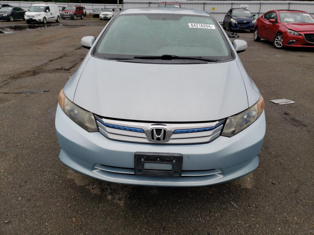 2012 Honda Civic Hybrid VIN: JHMFB4F25CS005240 Lot: 84218294