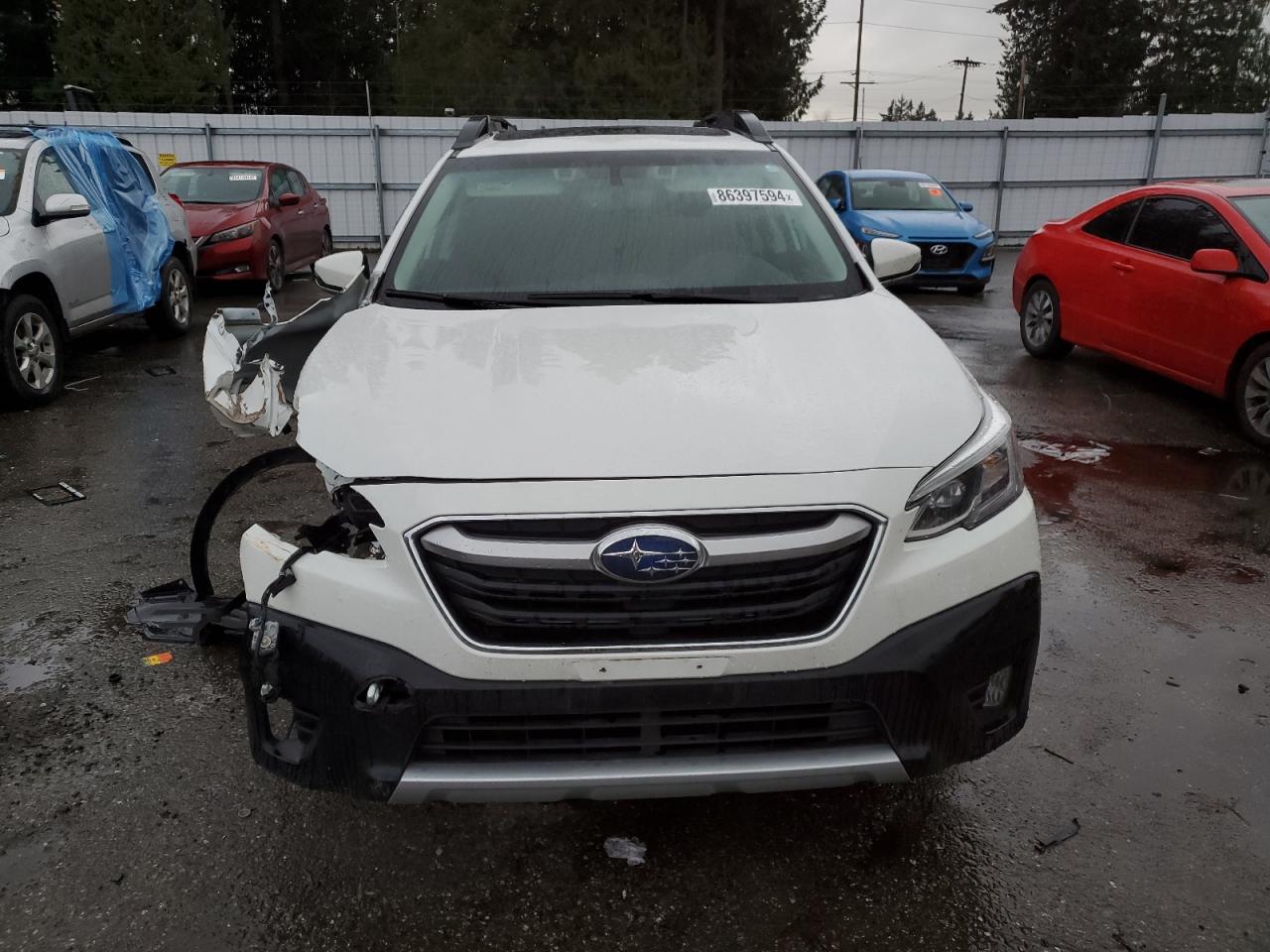 2022 Subaru Outback Limited VIN: 4S4BTANCXN3211880 Lot: 86397594