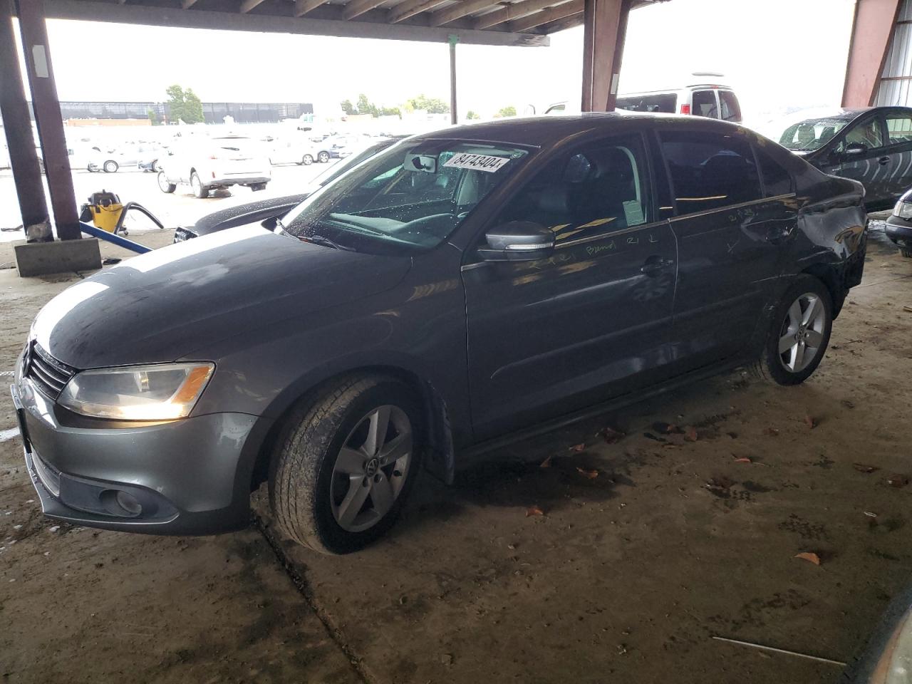 2012 Volkswagen Jetta Tdi VIN: 3VWLL7AJ4CM058888 Lot: 84743404