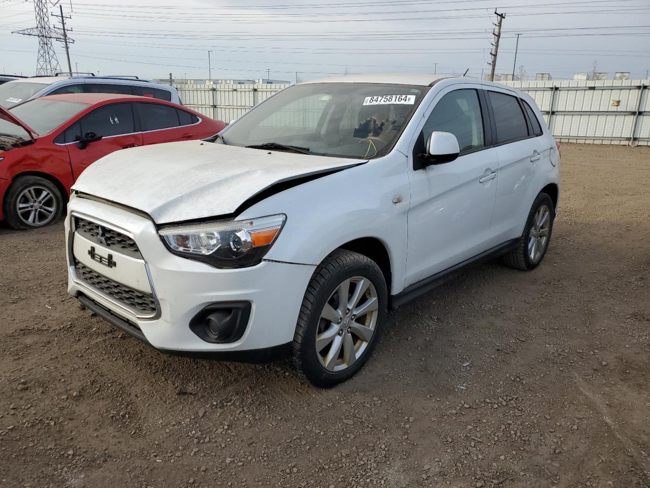 2013 Mitsubishi Outlander Sport Es VIN: 4A4AP3AU0DE008801 Lot: 84758164