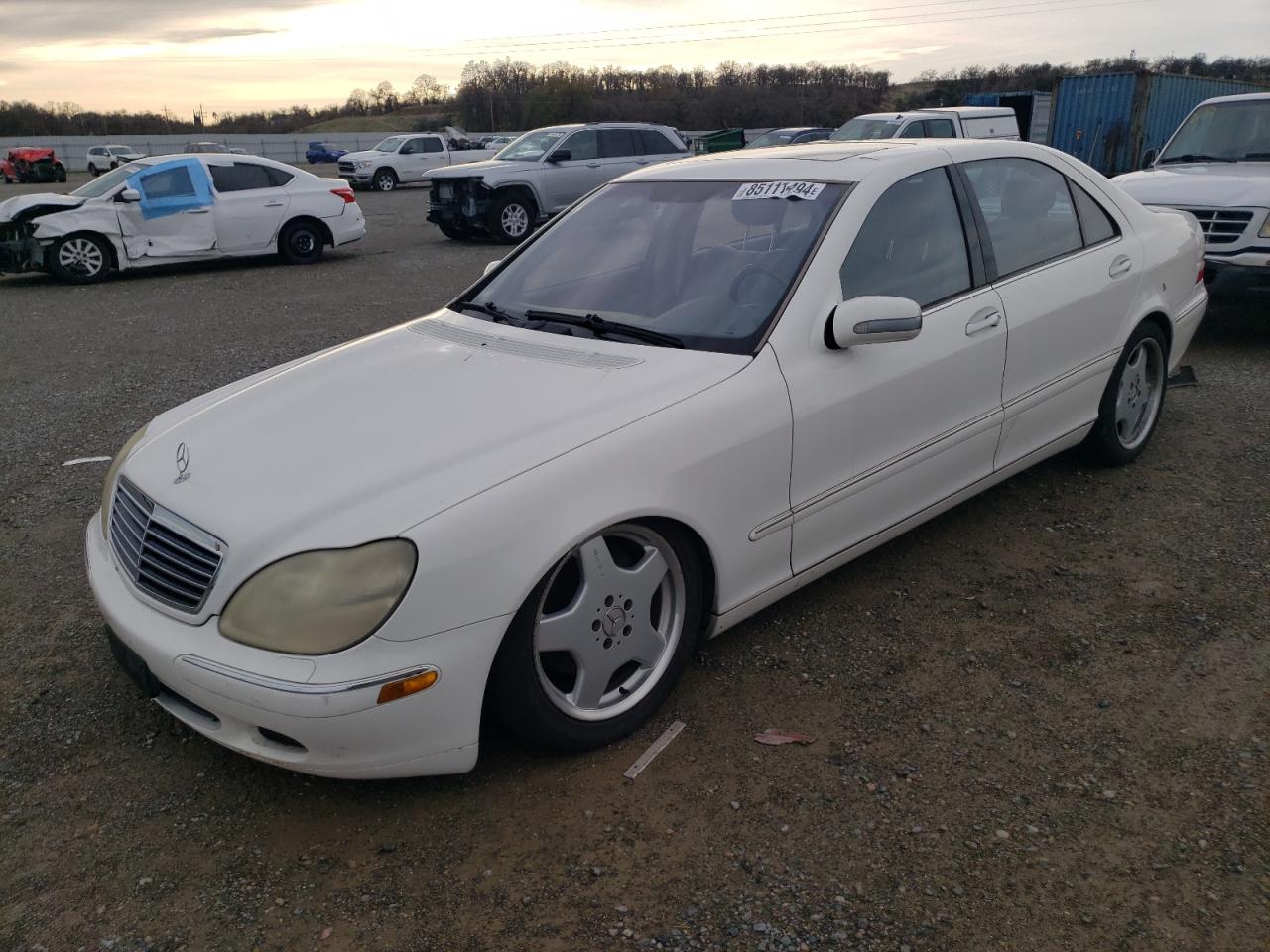 2002 Mercedes-Benz S 500 VIN: WDBNG75J42A286054 Lot: 85111494