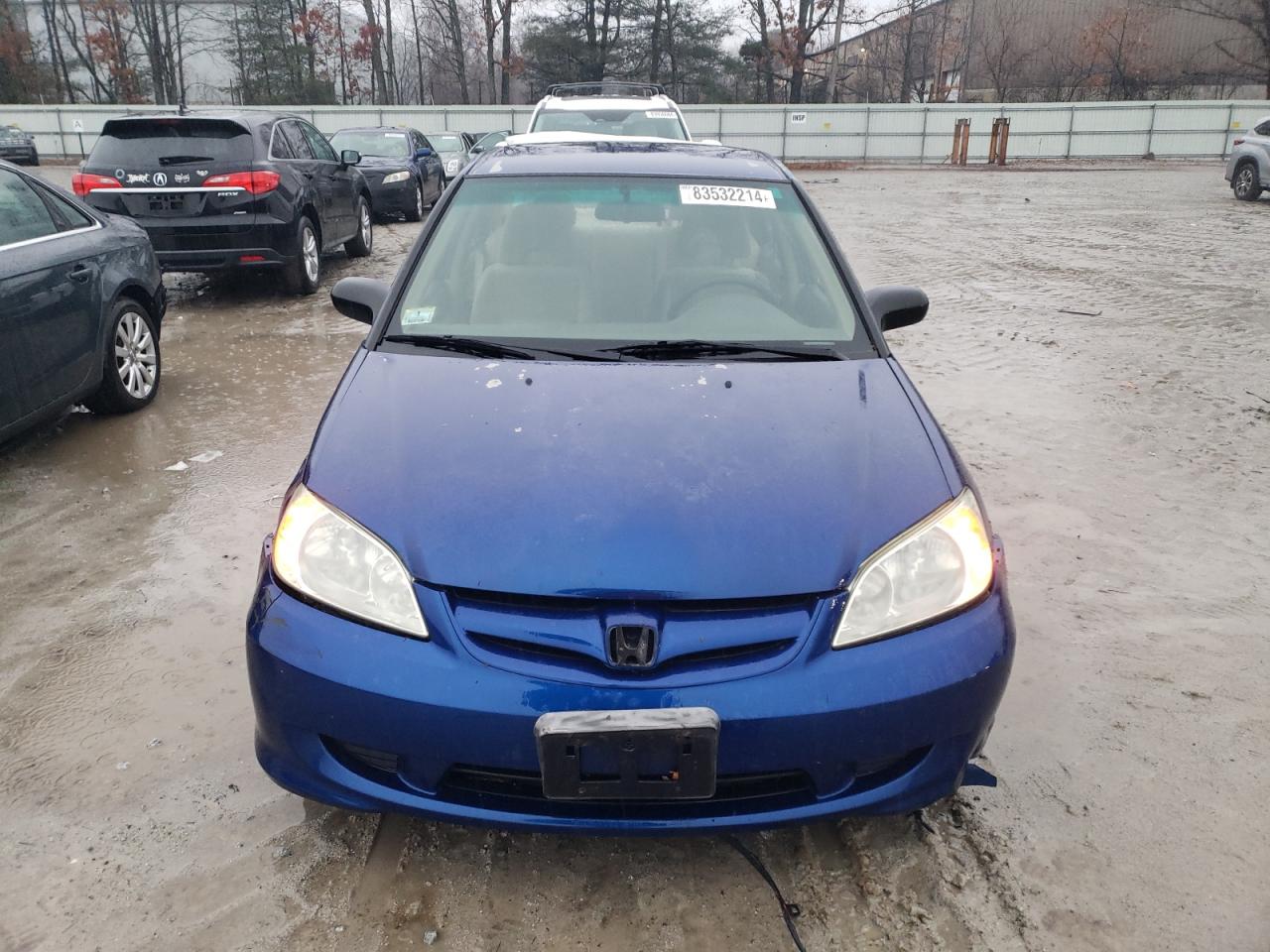 2004 Honda Civic Dx Vp VIN: 2HGES16354H610132 Lot: 83532214