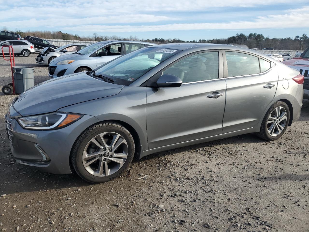 KMHD84LF5HU298580 2017 Hyundai Elantra Se