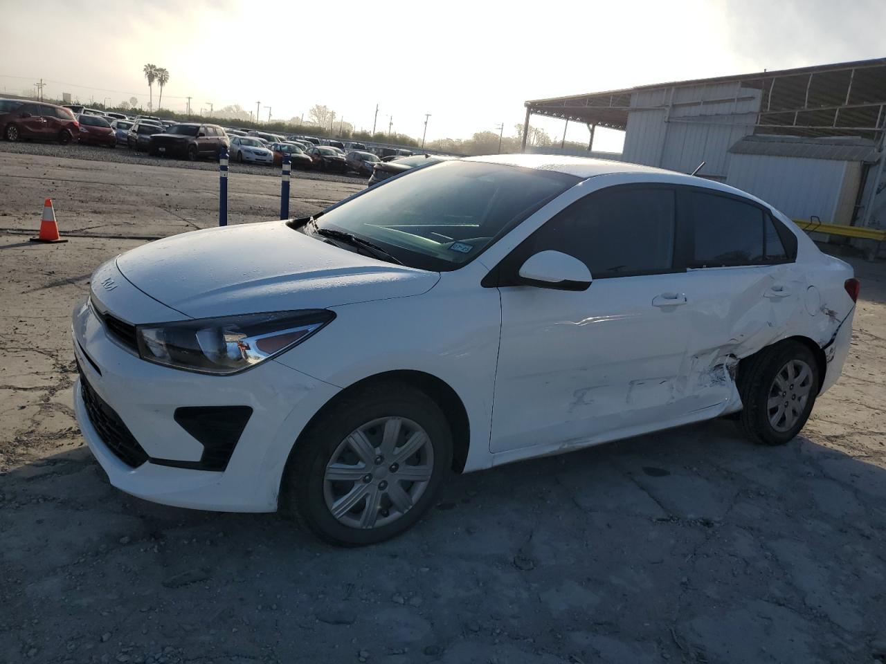 2023 Kia Rio Lx VIN: 3KPA24AD6PE606430 Lot: 86888494