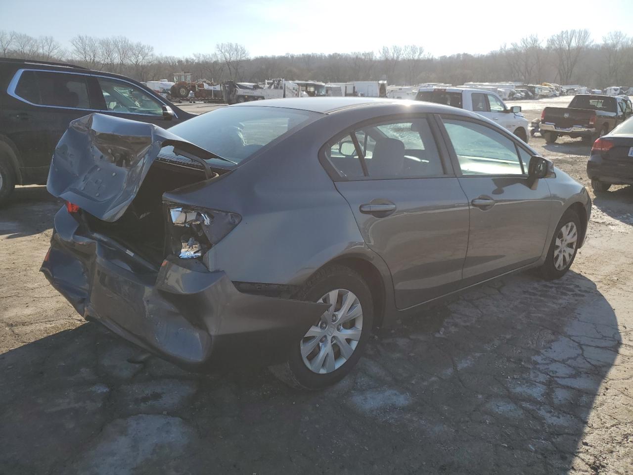 2012 Honda Civic Lx VIN: 19XFB2F5XCE061600 Lot: 83040984