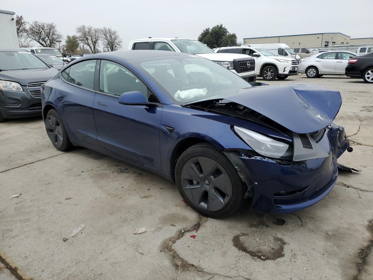 2022 Tesla Model 3 VIN: 5YJ3E1EB9NF360455 Lot: 85396034