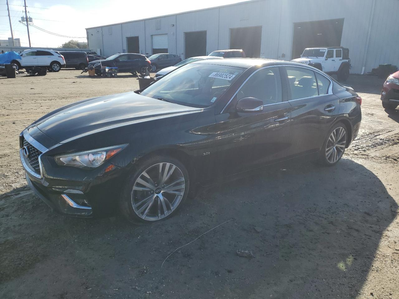 2018 Infiniti Q50 Luxe VIN: JN1EV7AR3JM434522 Lot: 86982524