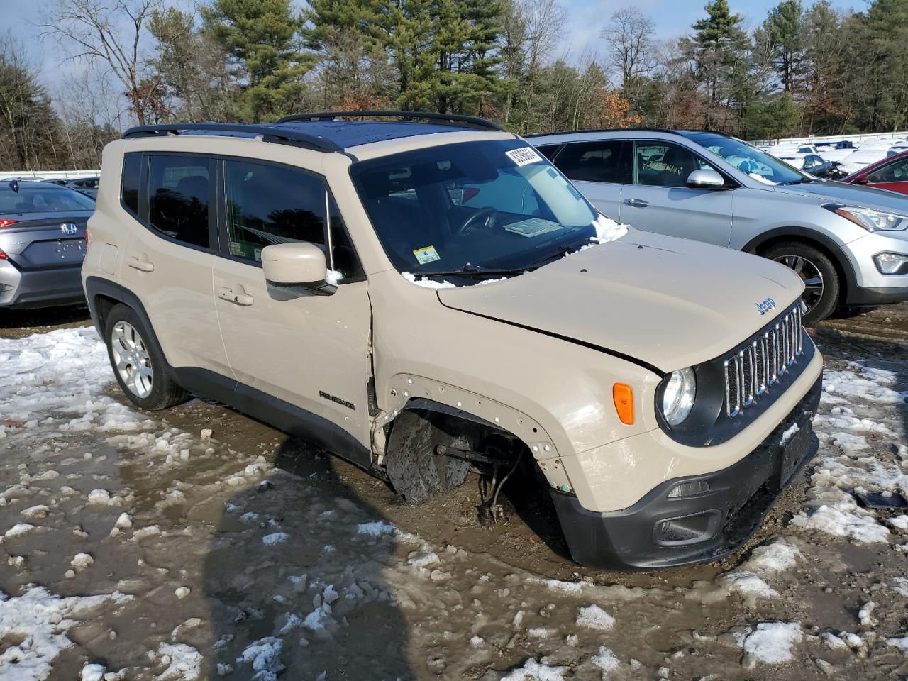 2015 Jeep Renegade Latitude VIN: ZACCJBBT3FPC11242 Lot: 83296654