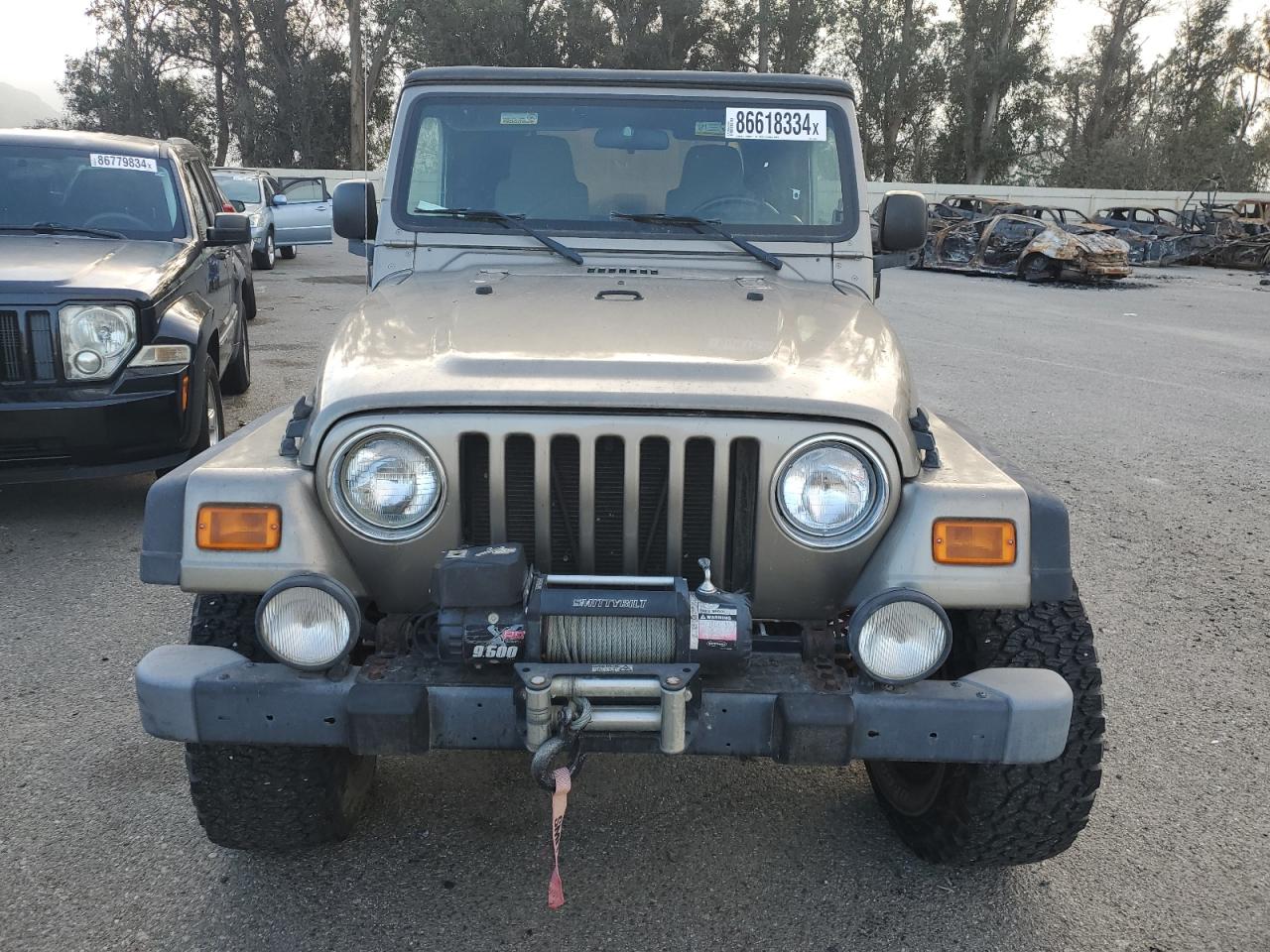 2006 Jeep Wrangler / Tj Sport VIN: 1J4FA49S16P782628 Lot: 86618334