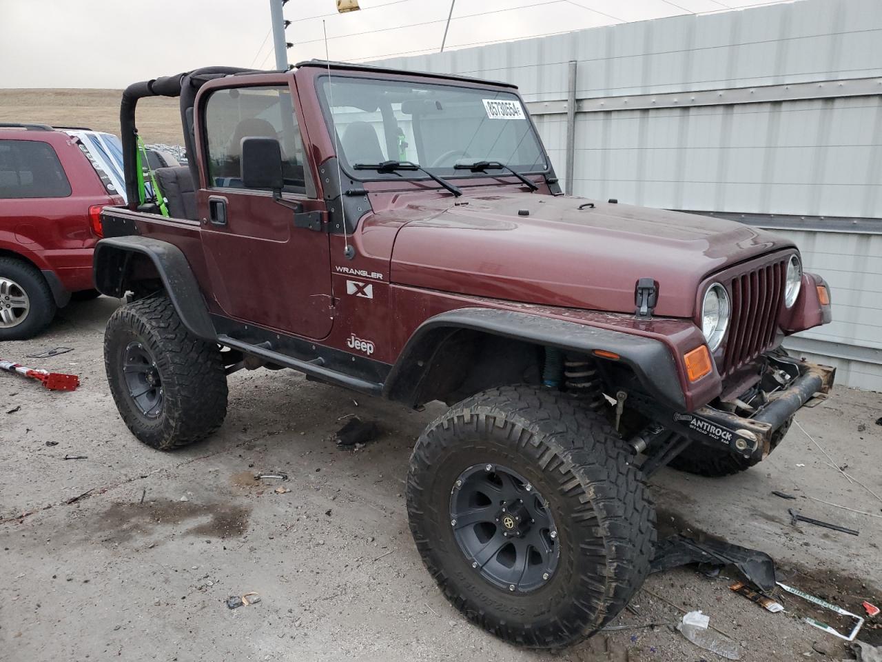 2002 Jeep Wrangler / Tj X VIN: 1J4FA39S62P741724 Lot: 85730554