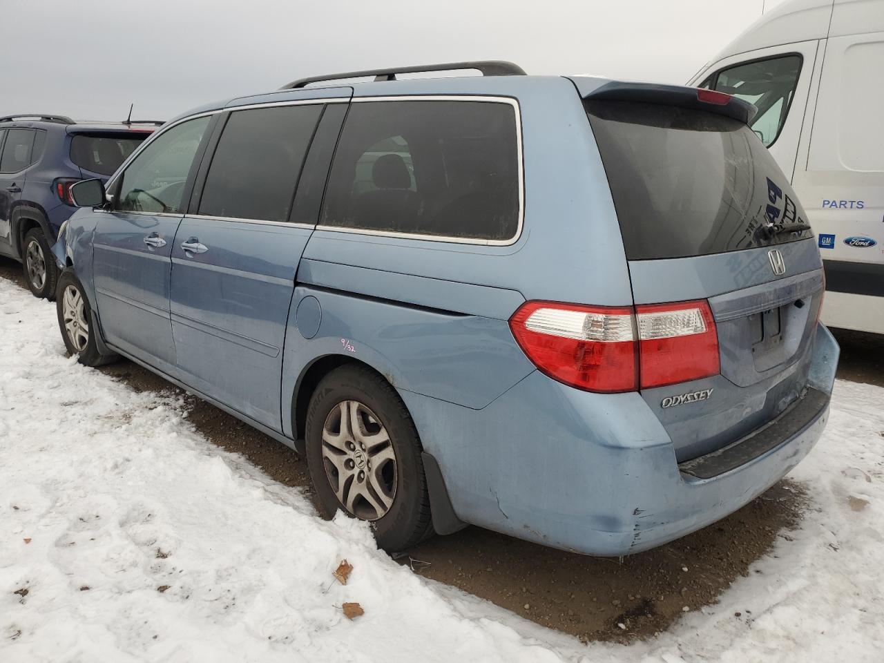 2007 Honda Odyssey Ex VIN: 5FNRL38497B067246 Lot: 84822084