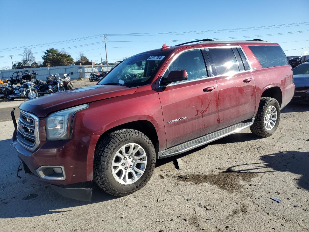 2016 GMC Yukon Xl K1500 Slt VIN: 1GKS2GKC8GR265116 Lot: 85717904