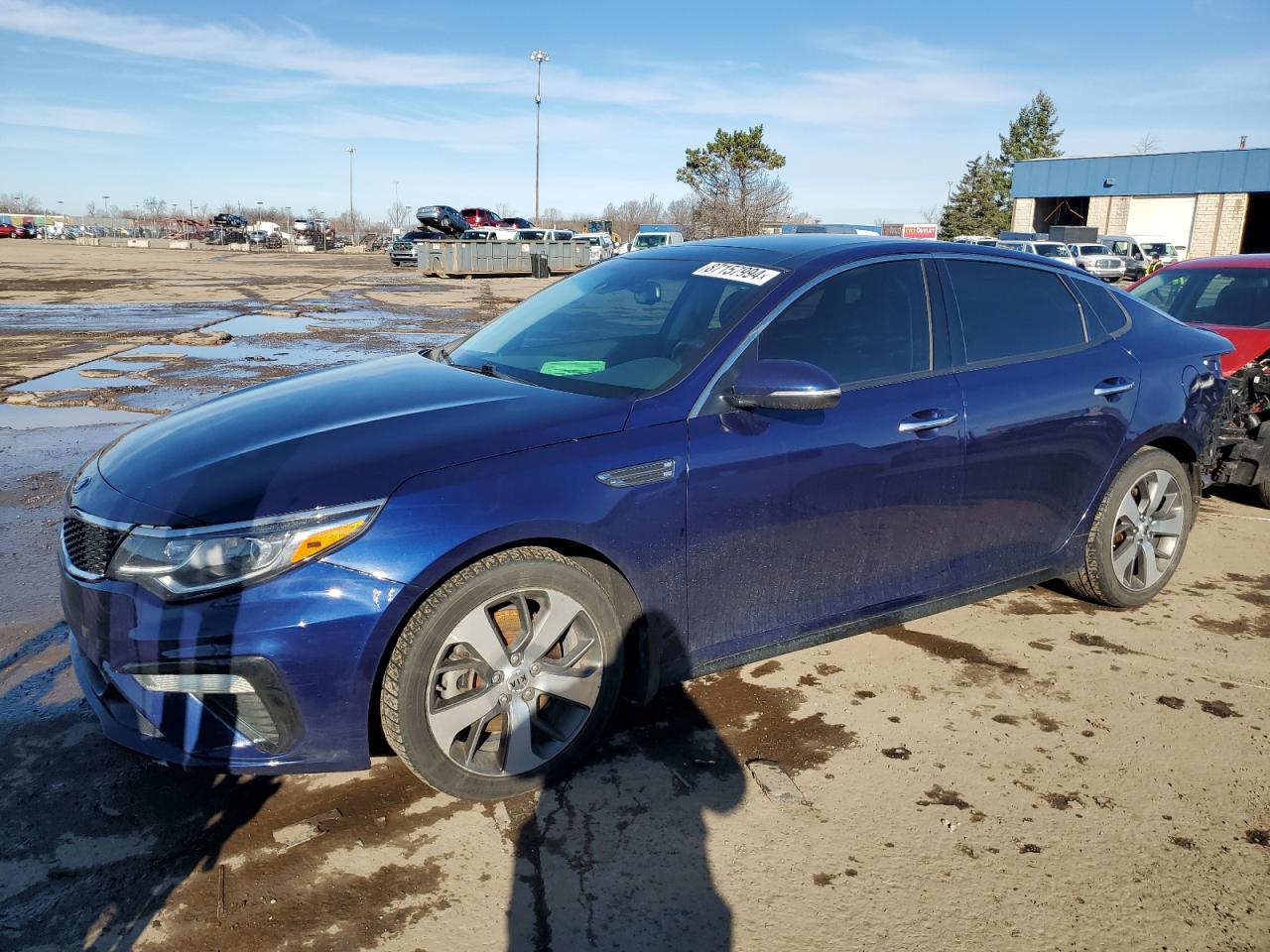 2019 Kia Optima Lx VIN: 5XXGT4L32KG285515 Lot: 87157994