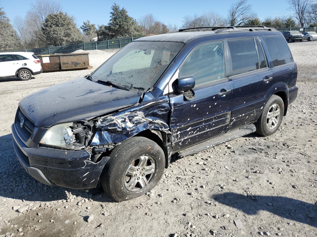 2004 Honda Pilot Exl VIN: 2HKYF18564H534118 Lot: 83588754