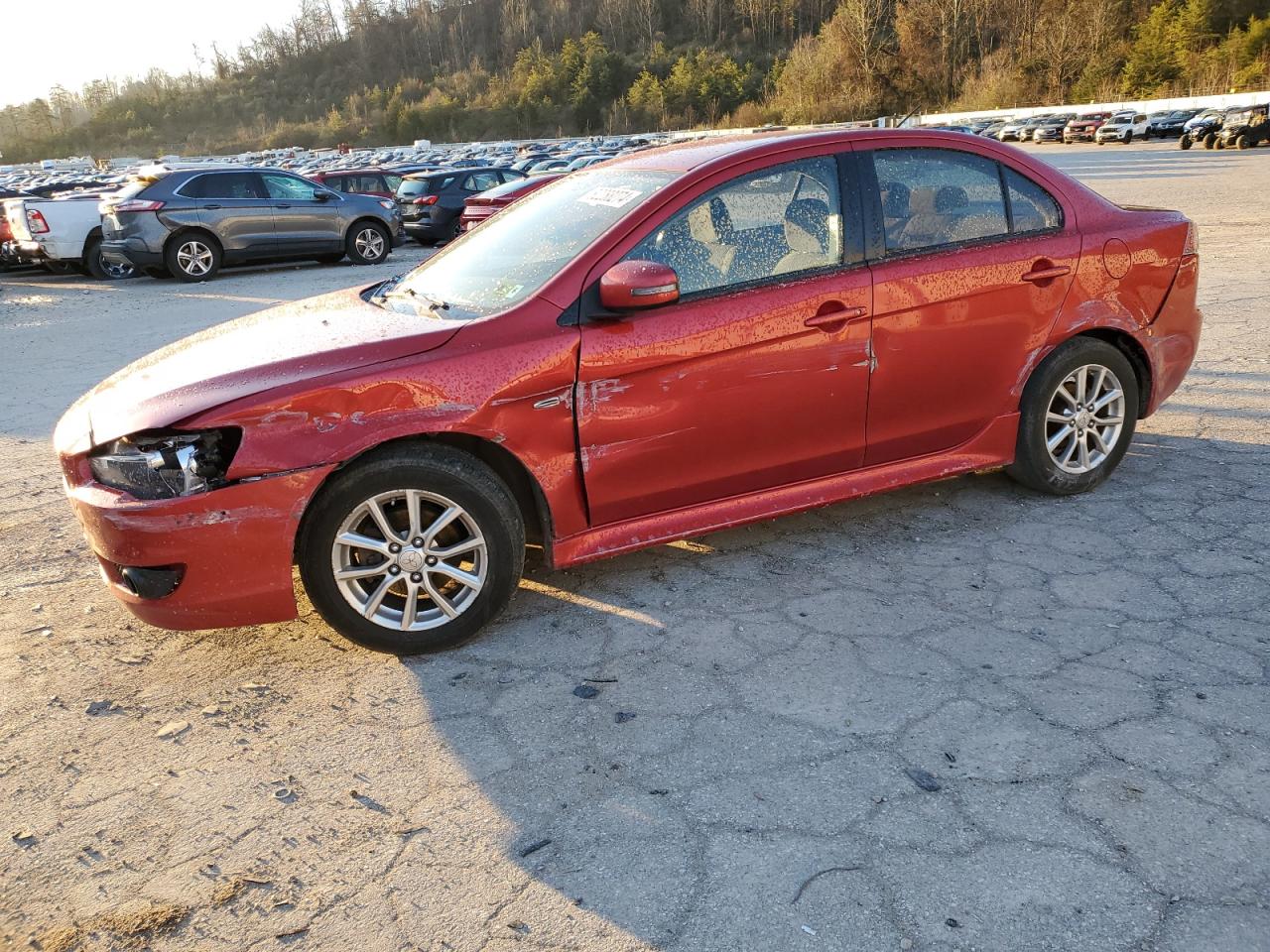 2015 Mitsubishi Lancer Es VIN: JA32U2FU5FU026709 Lot: 82288274