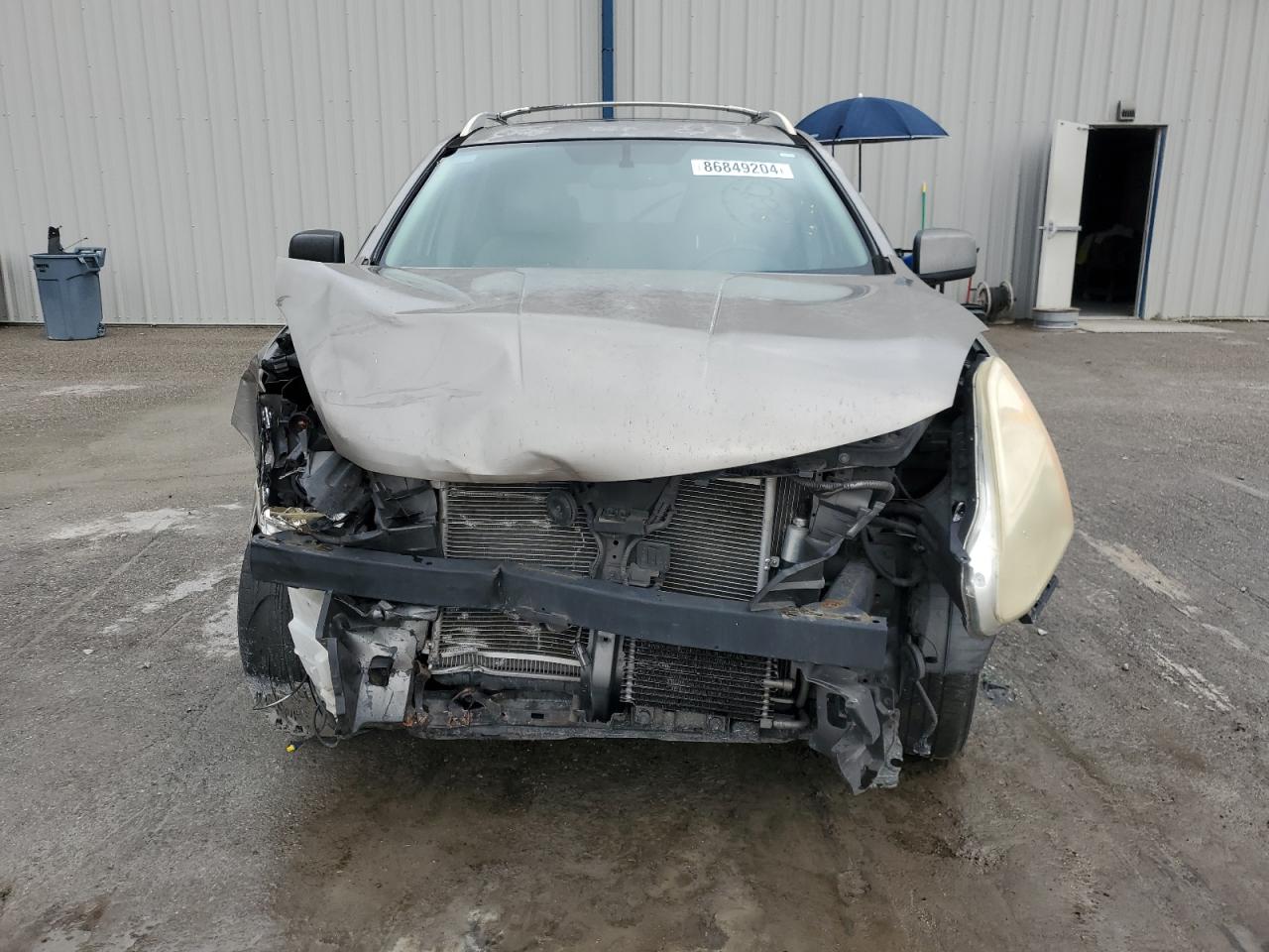 2010 Nissan Rogue S VIN: JN8AS5MT3AW013599 Lot: 86849204