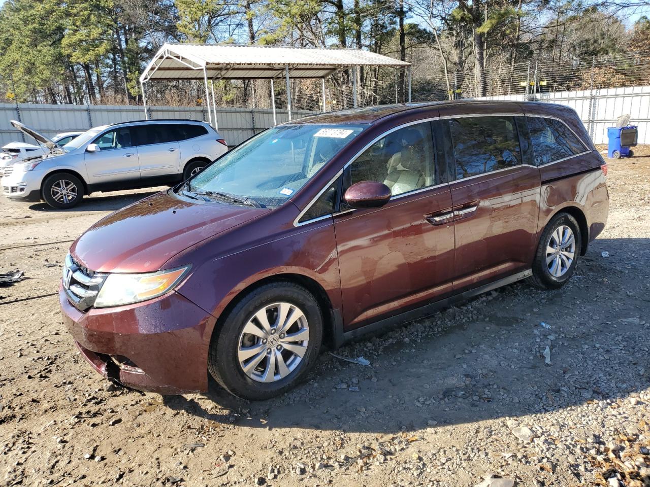 2014 Honda Odyssey Exl VIN: 5FNRL5H60EB139431 Lot: 86073794