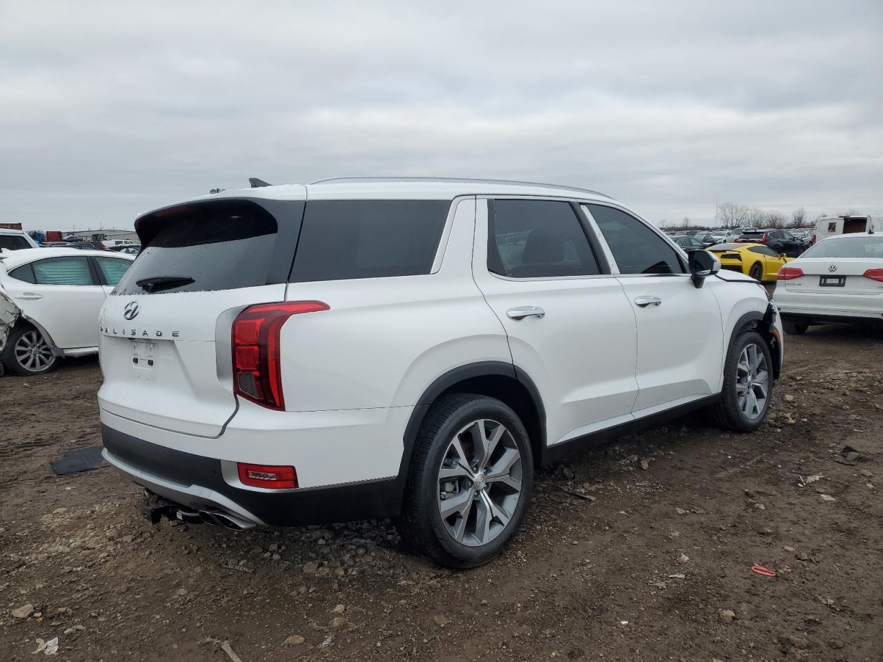 KM8R44HE7NU352488 2022 Hyundai Palisade Sel