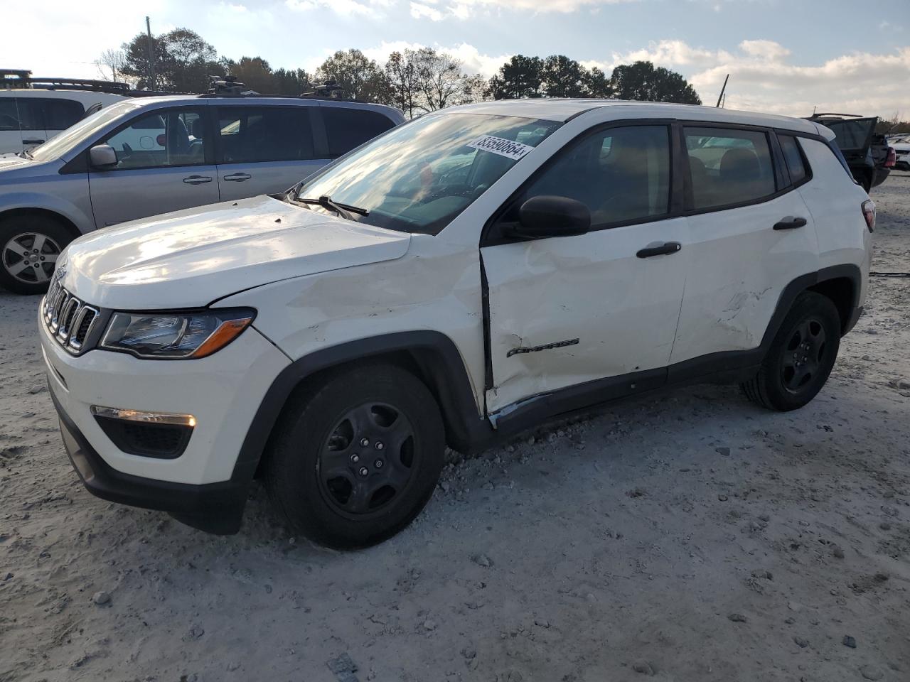 2018 Jeep Compass Sport VIN: 3C4NJCAB5JT211347 Lot: 83590864