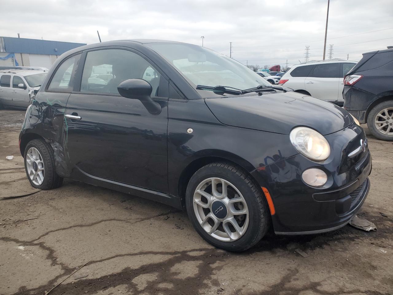 2013 Fiat 500 Pop VIN: 3C3CFFAR6DT707595 Lot: 83327874