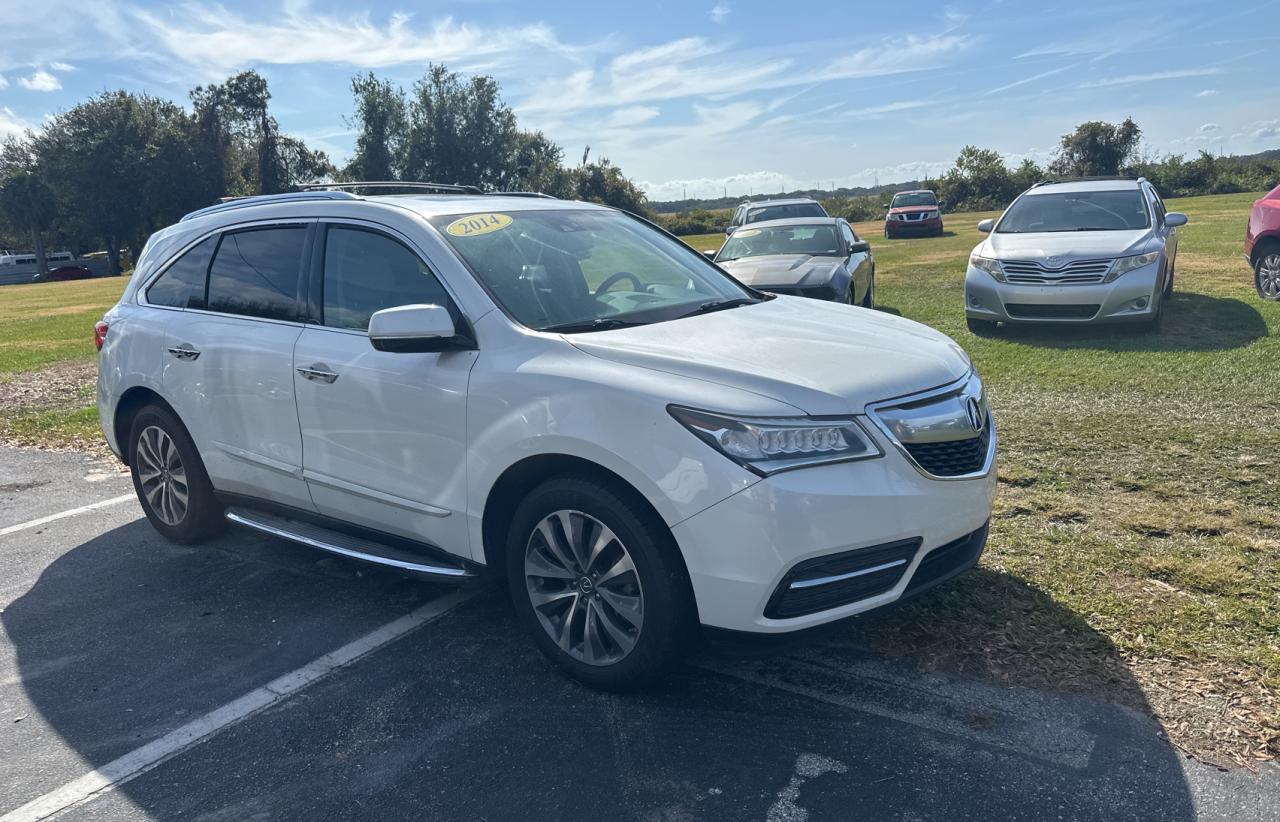 5FRYD3H43EB013218 2014 Acura Mdx Technology