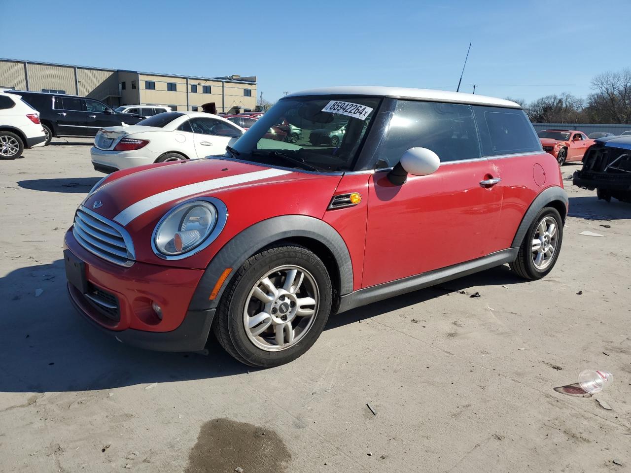 2012 Mini Cooper VIN: WMWSU3C52CT255223 Lot: 85942264