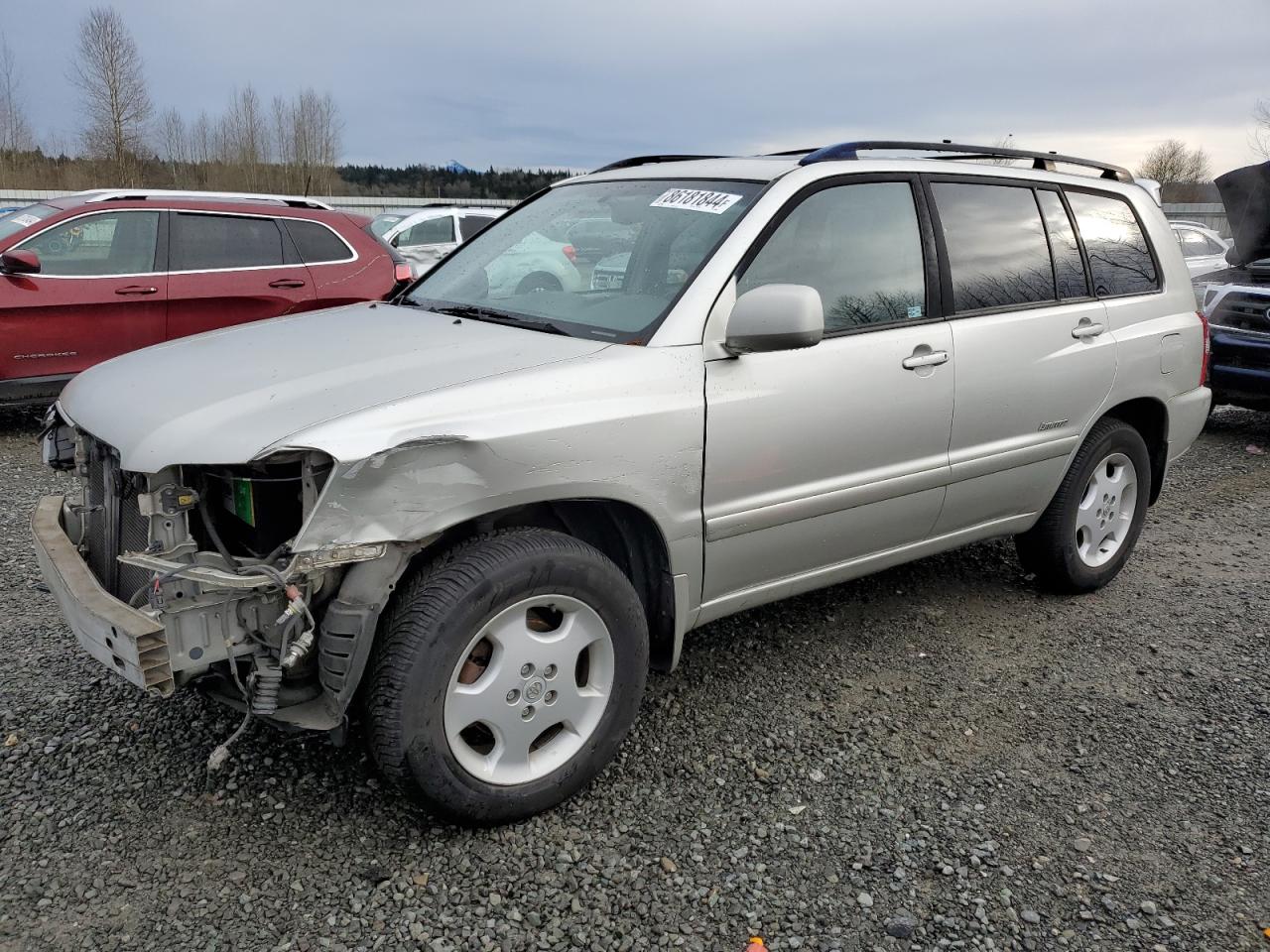 2007 Toyota Highlander Sport VIN: JTEEP21A770218866 Lot: 86181844