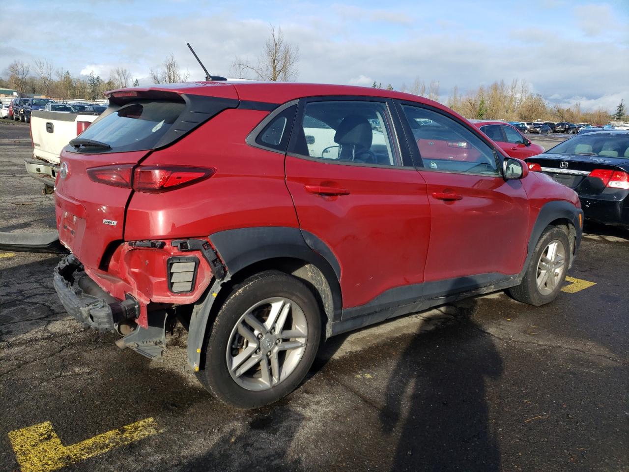 2021 Hyundai Kona Se VIN: KM8K1CAA5MU660043 Lot: 86855424