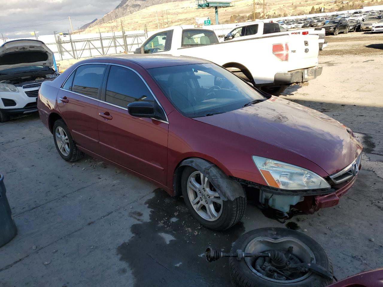 2007 Honda Accord Se VIN: 1HGCM56377A219110 Lot: 85165804