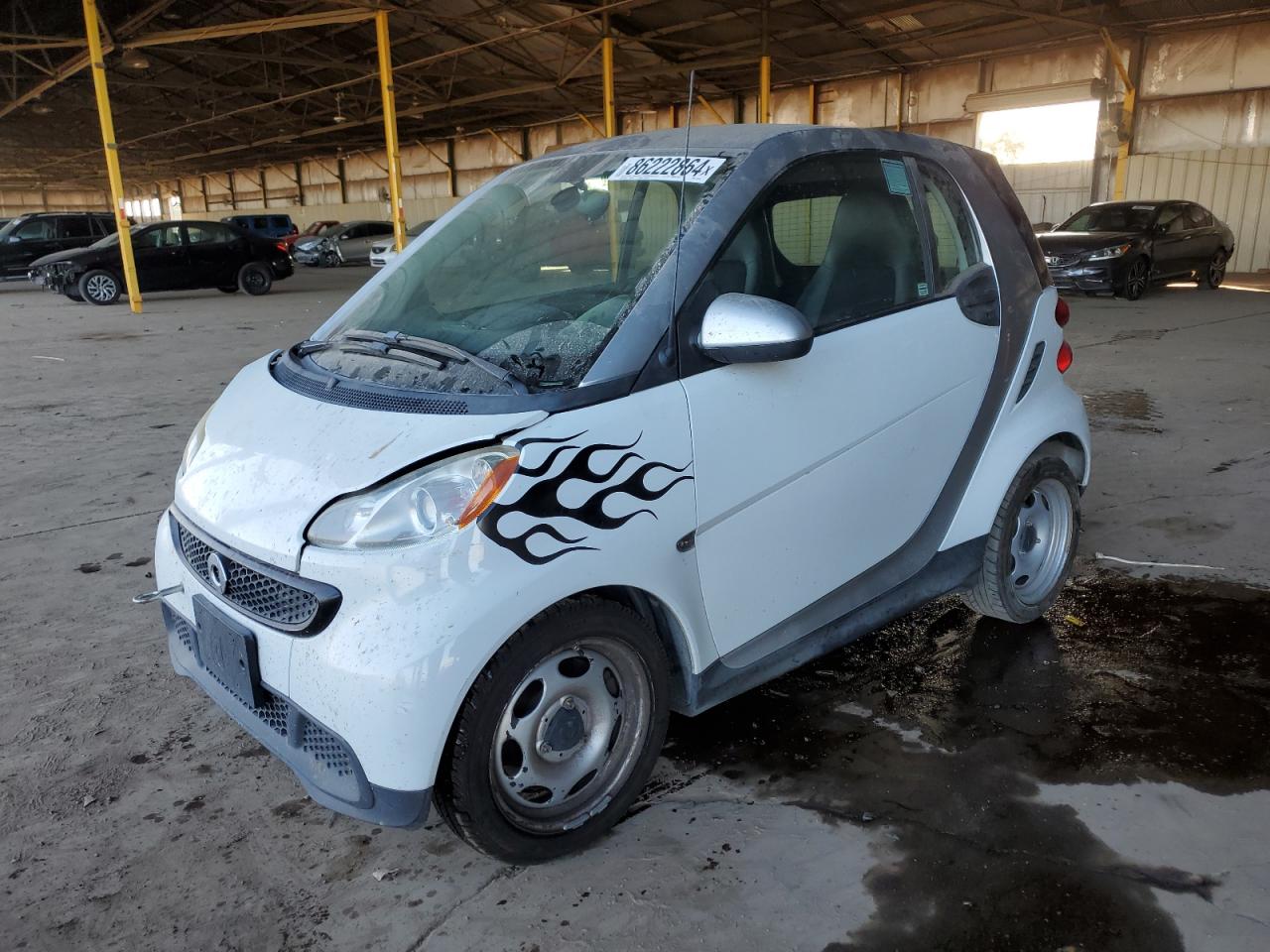 2014 Smart Fortwo Pure VIN: WMEEJ3BA3EK739256 Lot: 86222864